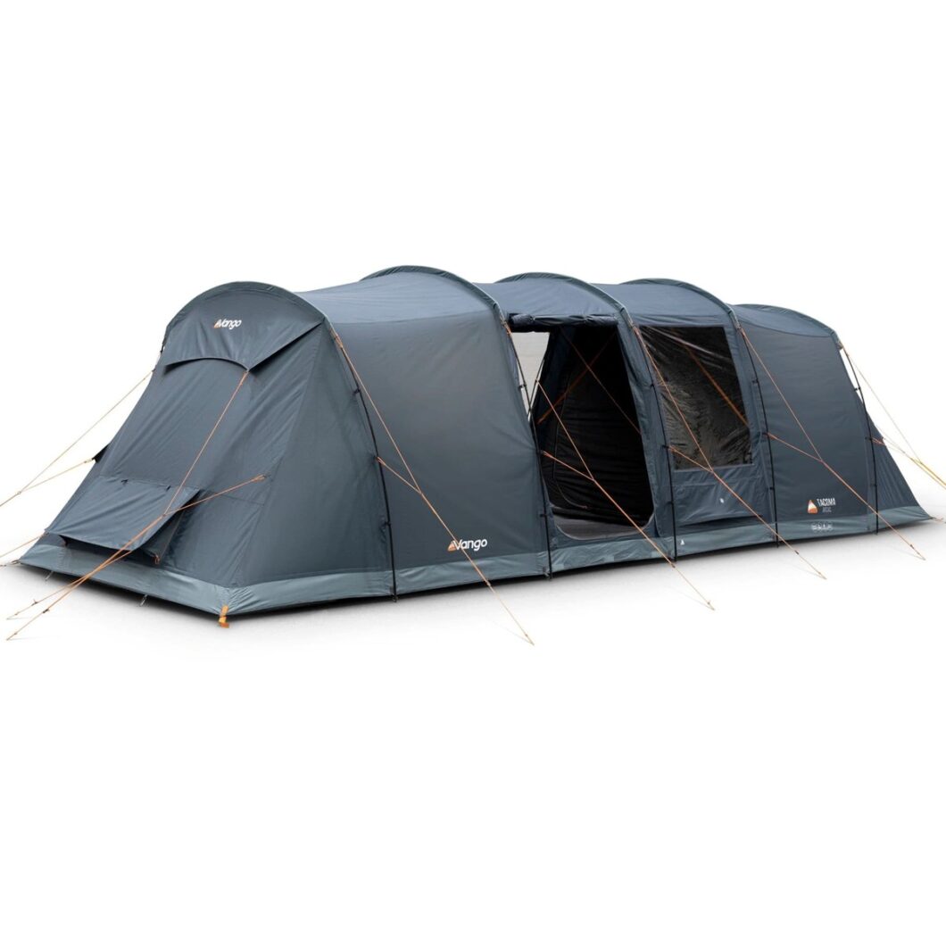Dome tent at The Pop-Up Camp, unofficial camping for the Oasis concerts at Knebworth 2027